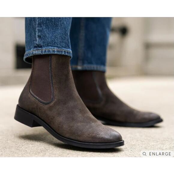 Thursday Boot Company Duchess Boot In Dark Olive Suede Size 7.5 - Picture 2 of 13